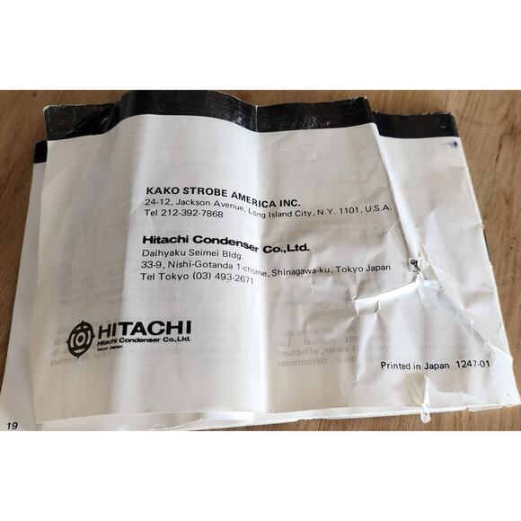 Vintage Kako Auto 2800A Camera Flash With Manual See Pictures Works - Picture 8 of 11